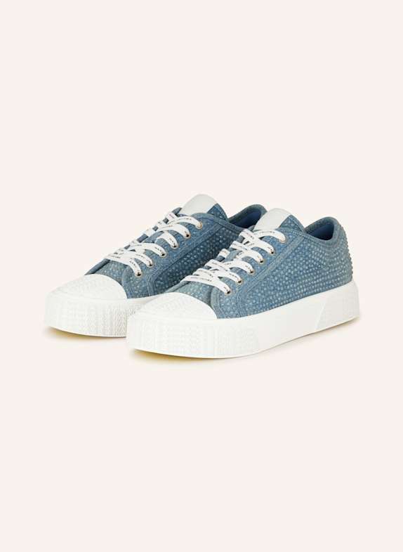 MARC JACOBS Sneaker mit Schmucksteinen BLAU