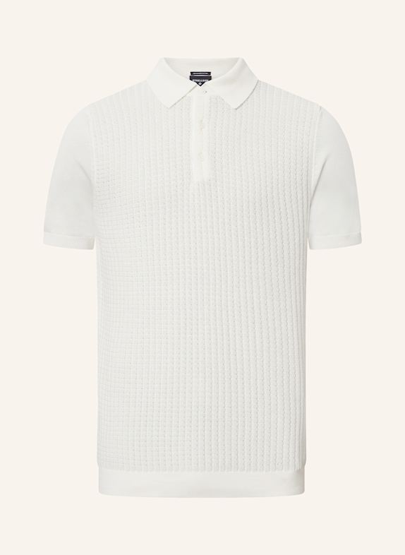 STRELLSON Strick-Poloshirt ADRIAN ECRU