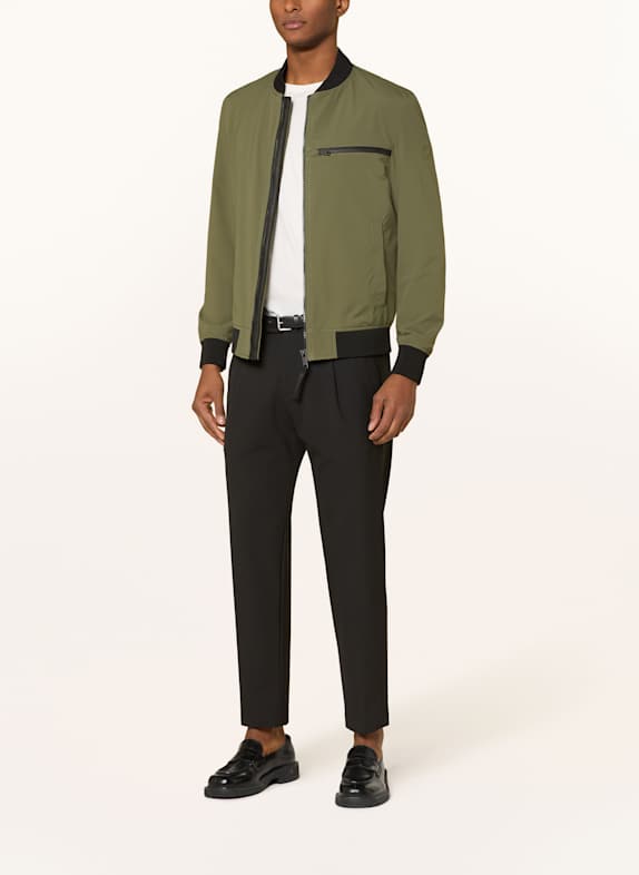STRELLSON Blouson CLEARWATER MÖRKGRÖN