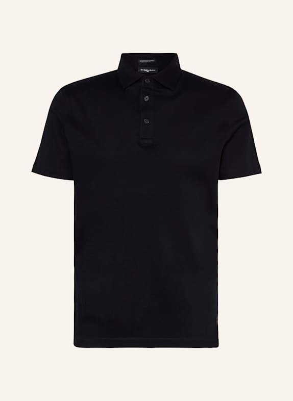 STRELLSON Jersey-Poloshirt PEPE SCHWARZ