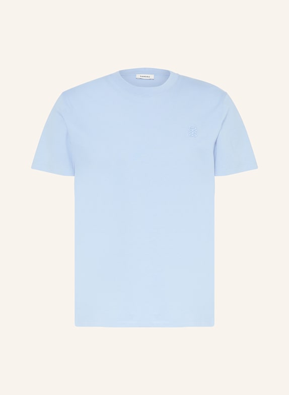 SANDRO T-Shirt HELLBLAU