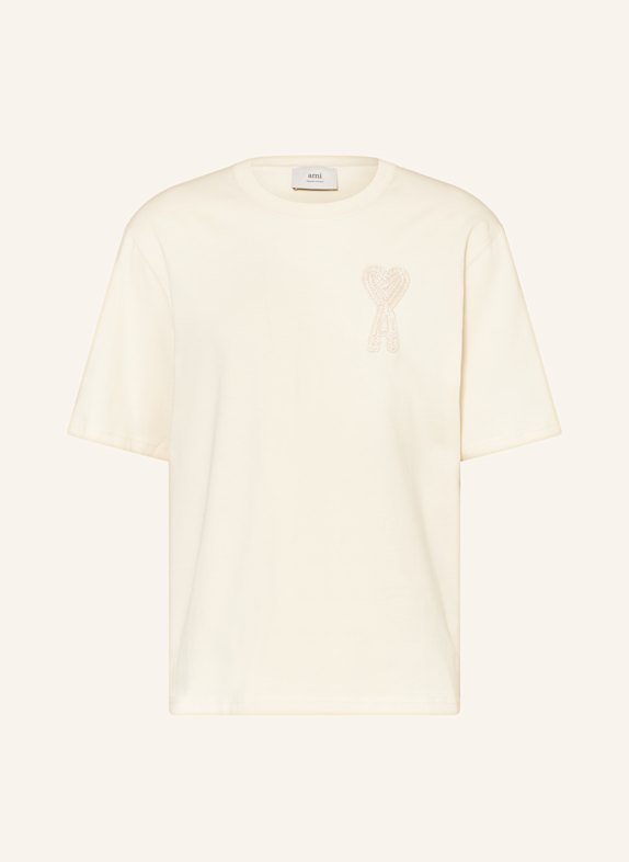AMI PARIS T-Shirt CREME