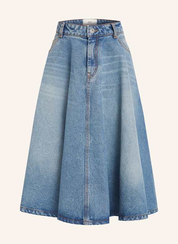 AMI PARIS Jeansrock 480 used blue
