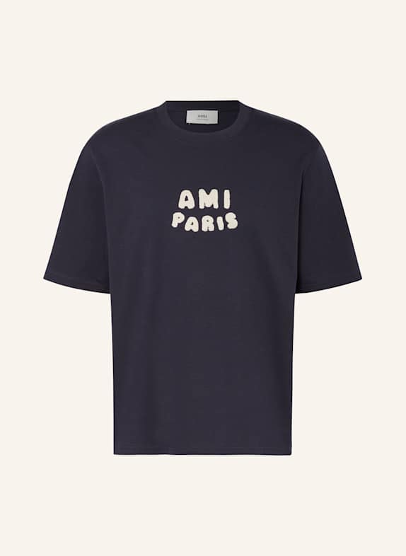 AMI PARIS T-Shirt DUNKELBLAU