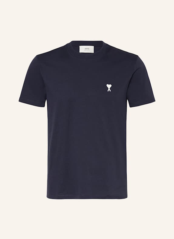 AMI PARIS T-Shirt DUNKELBLAU