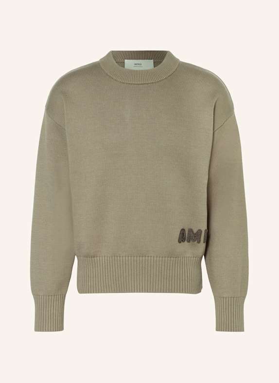 AMI PARIS Pullover KHAKI