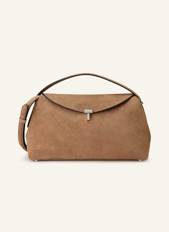 TOTEME Handtasche T-LOCK HELLBRAUN