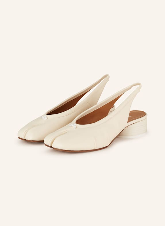 Maison Margiela Slingballerinas TABI ECRU