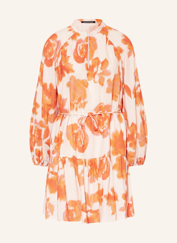 LUISA CERANO Kleid mit Leinen HELLROSA/ ROSÉ/ ORANGE