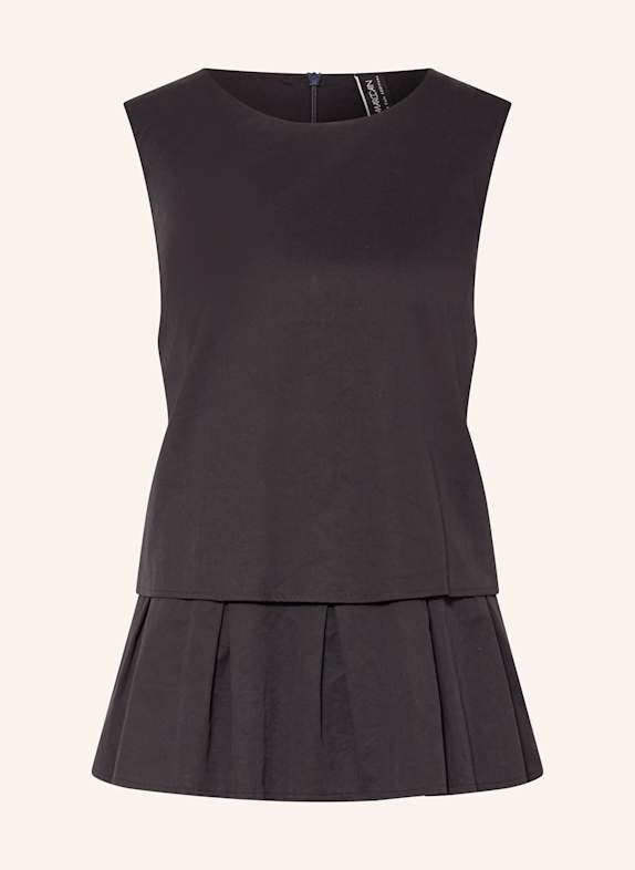 MARC CAIN Blouse top 395 MIDNIGHT BLUE