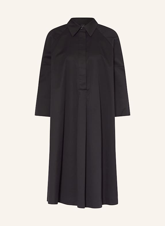 MARC CAIN Shirt dress with 3/4 sleeves 395 MIDNIGHT BLUE