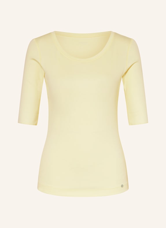MARC CAIN Shirt mit 3/4-Arm HELLGELB