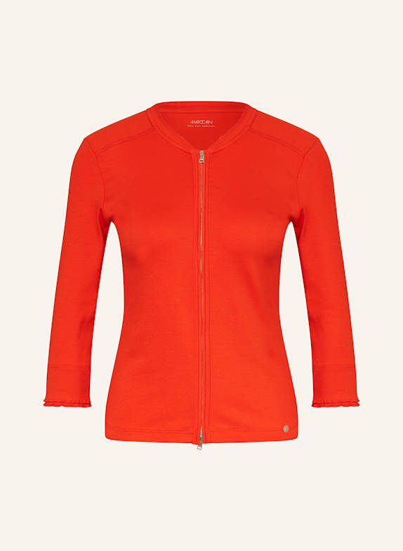 MARC CAIN Jersey jacket 271 flame red