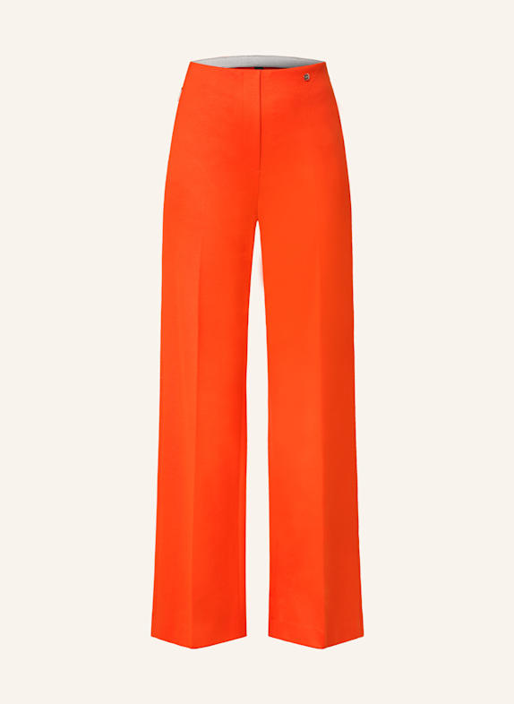 MARC CAIN WINDER wide leg trousers ORANGE