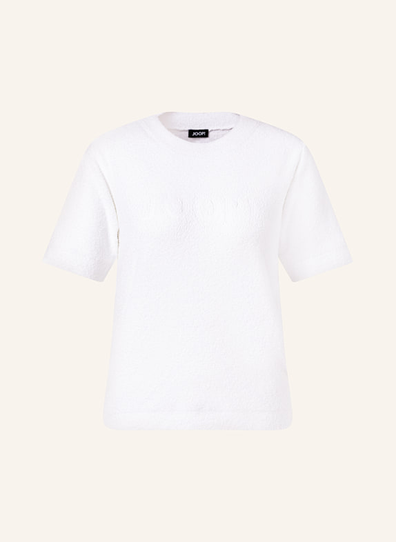 JOOP! T-Shirt KALIKA aus Frottee WEISS