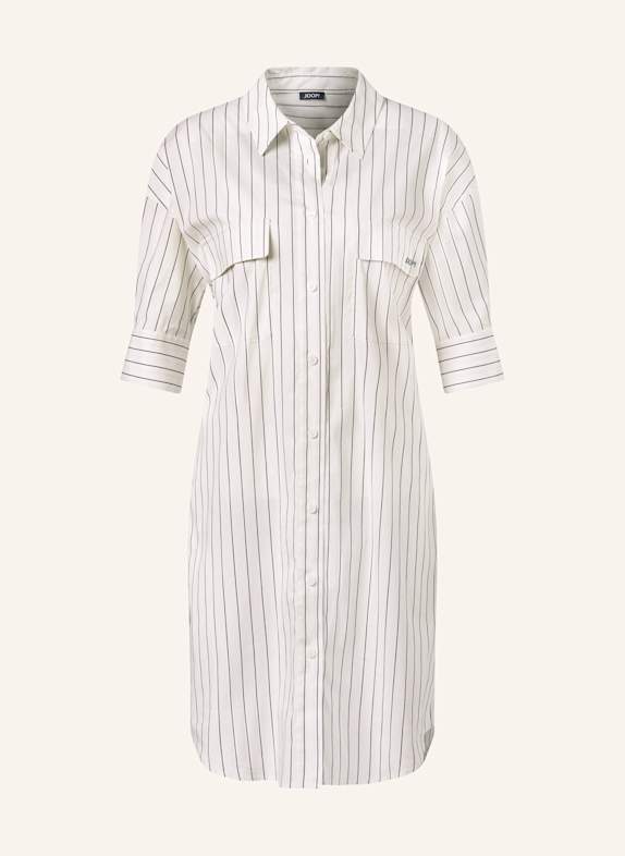 JOOP! Hemdblusenkleid DAFINYA WEISS/ SCHWARZ