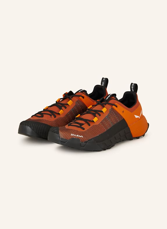 SALEWA WILDFIRE hiking shoes ORANGE/ BLACK