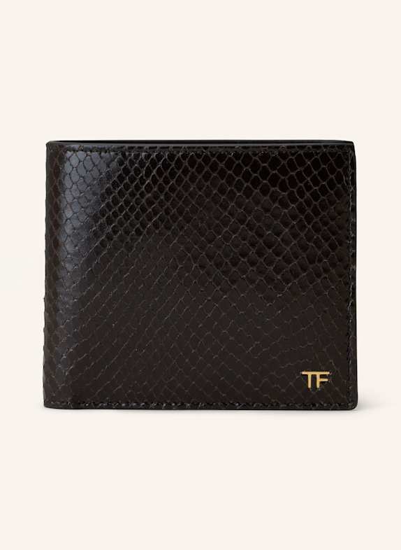 TOM FORD Geldbörse DUNKELBRAUN