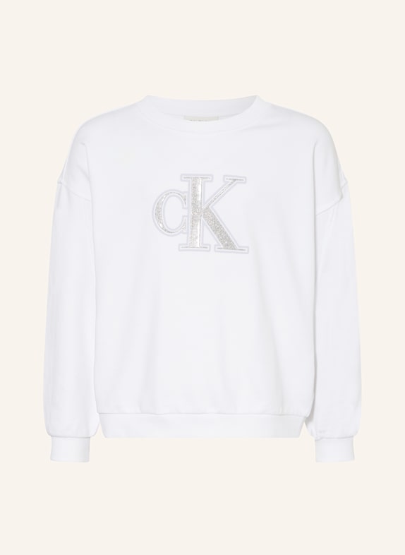 Calvin Klein Bluza nierozpinana BIAŁY