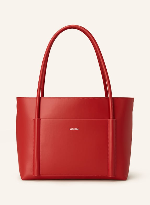 Calvin Klein Shopper LINN MEDIUM mit Pouch ROT