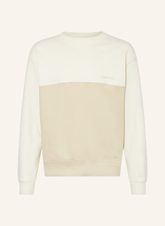 Calvin Klein Bluza nierozpinana BEŻOWY/ KREMOWY