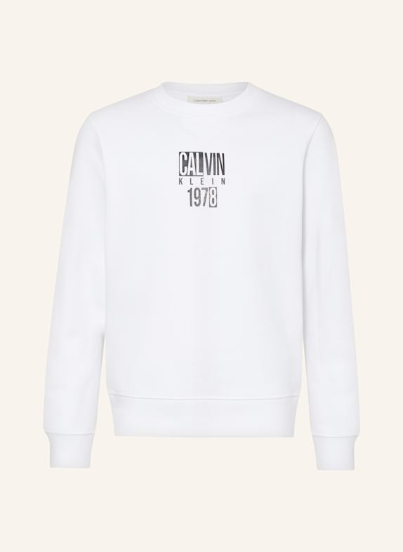 Calvin Klein Bluza nierozpinana BIAŁY