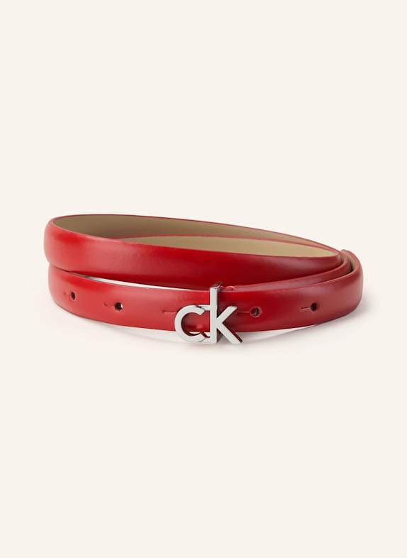 Calvin Klein Ledergürtel ROT