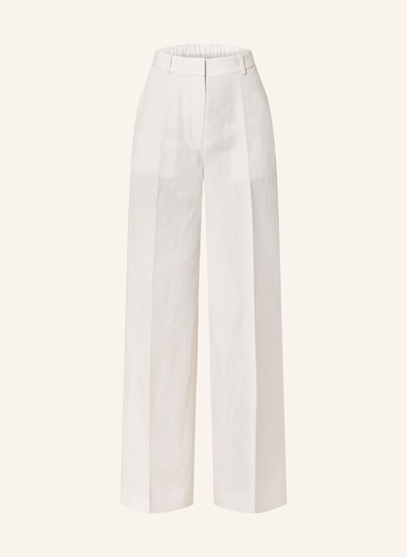 Calvin Klein Marlenehose mit Leinen ECRU