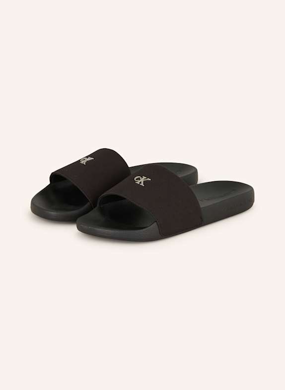 Calvin Klein Pantoletten SCHWARZ
