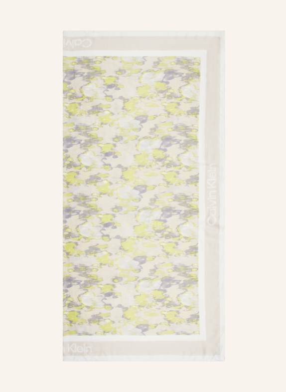 Calvin Klein Tuch BEIGE/ GELB/ GRAU