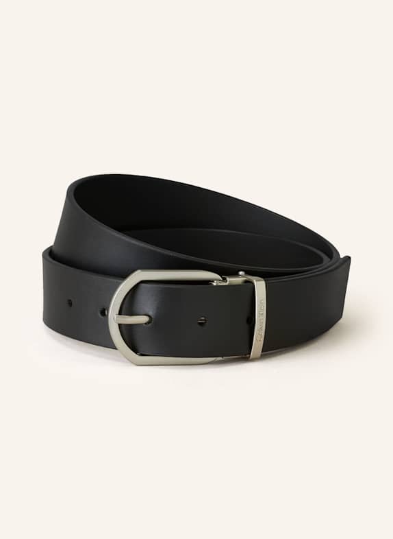 Calvin Klein Ledergürtel SCHWARZ