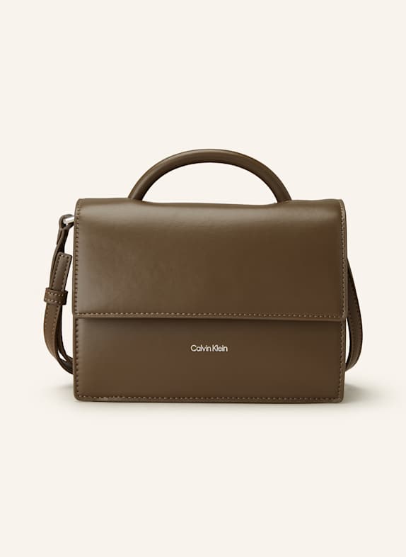 Calvin Klein LINN crossbody bag KHAKI