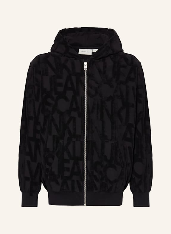 Calvin Klein Sweatjacke SCHWARZ