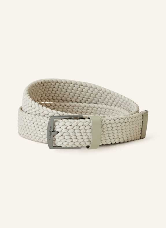Calvin Klein Flechtgürtel CREME
