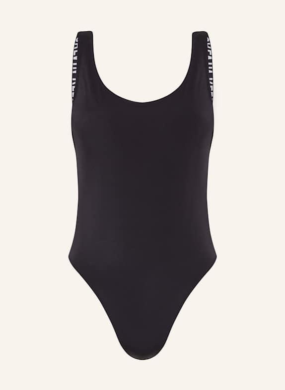 Calvin Klein Badeanzug SCHWARZ