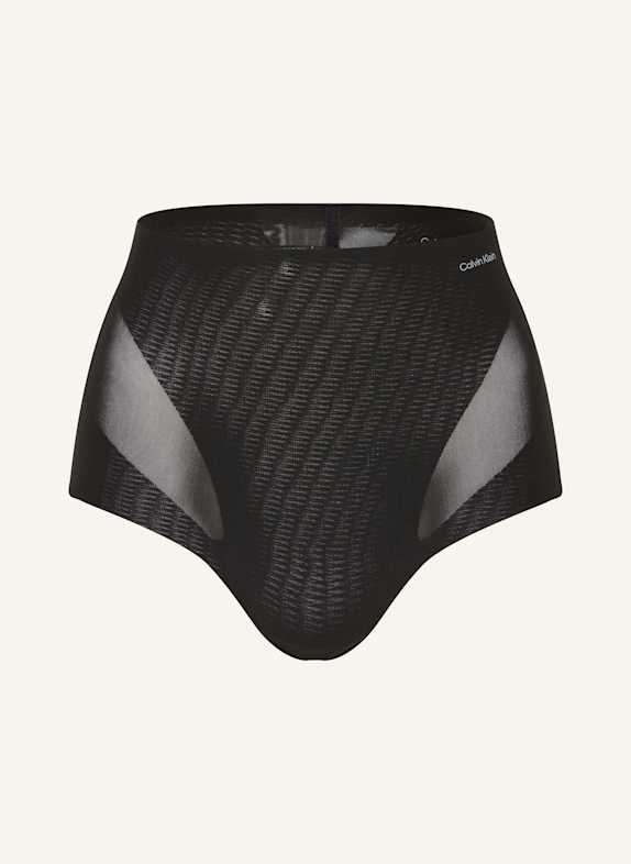Calvin Klein Shape-Slip STAY-PUT MESH SCHWARZ