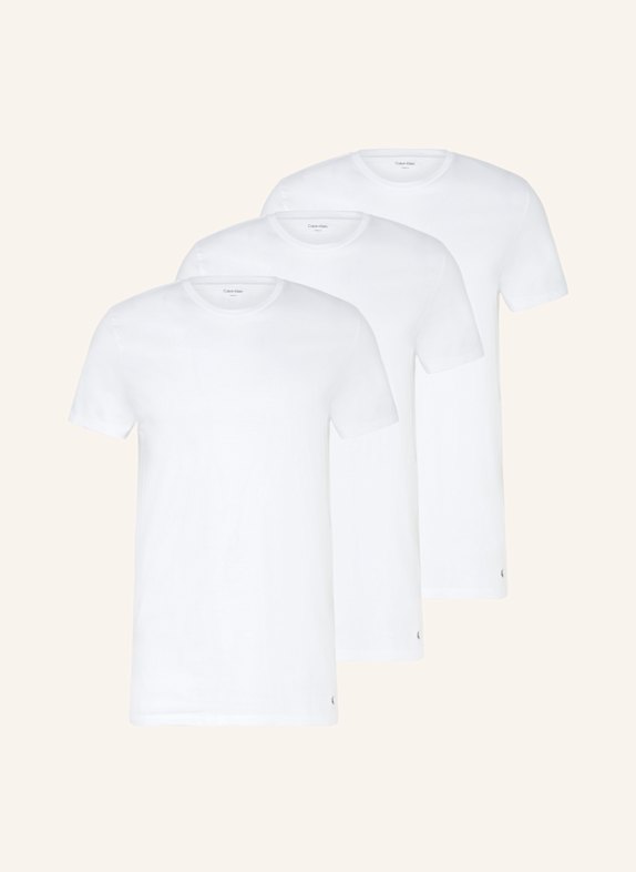 Calvin Klein T-shirt 100% COTTON, 3 szt. BIAŁY