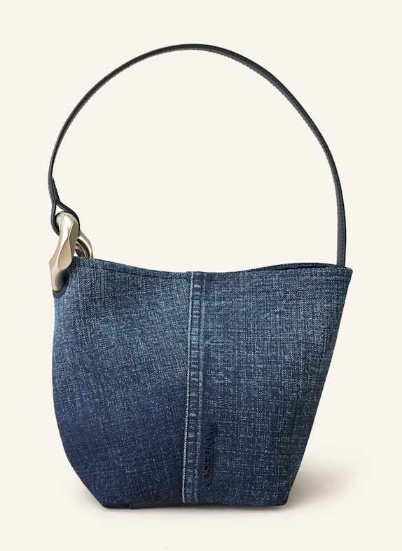 JW ANDERSON Schultertasche THE JWA CORNER SMALL DUNKELBLAU
