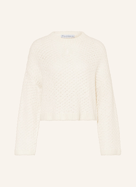JW ANDERSON Cropped-Pullover WEISS