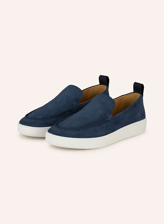 LANVIN Slipper DUNKELBLAU
