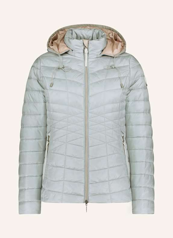 GIL BRET Steppjacke BLAUGRAU/ TAUPE