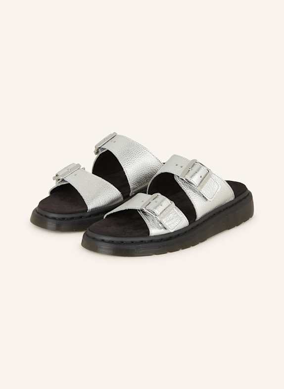 Dr. Martens Pantoletten JOSEF SCHWARZ/ SILBER