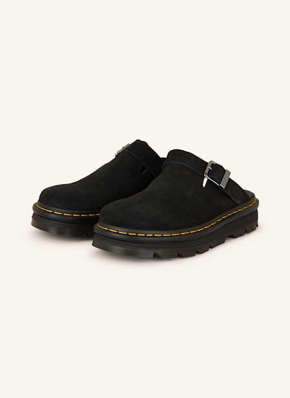 Dr. Martens Plateau-Mules ZEBZAG SCHWARZ
