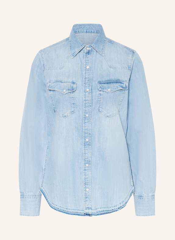 TRUE RELIGION Jeansbluse 4000 LIGHT BLUE