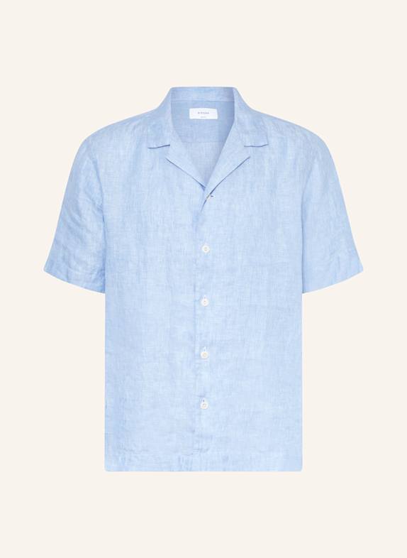 ETON Resorthemd Comfort Fit aus Leinen HELLBLAU