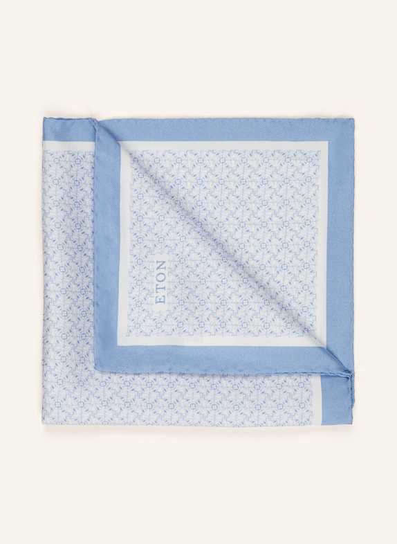 ETON Einstecktuch HELLBLAU/ WEISS