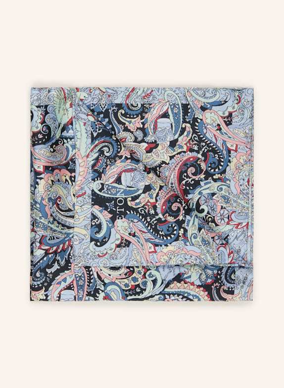ETON Einstecktuch BLAU/ HELLBLAU/ ROSA