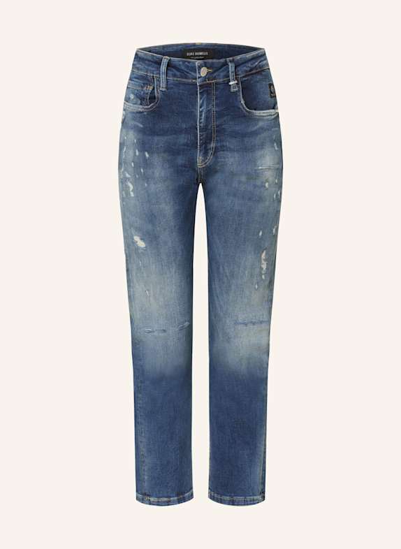 ELIAS RUMELIS 7/8- Boyfriend Jeans LEONA 582 Queen-blue