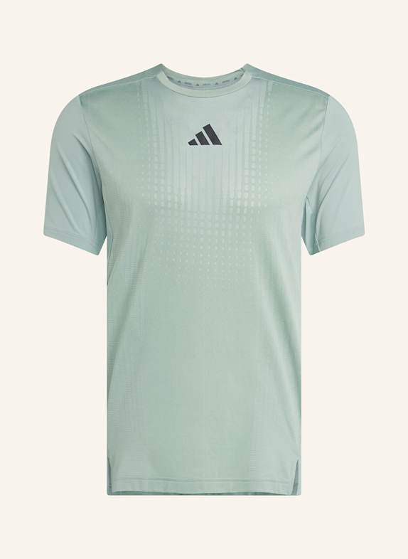 adidas T-Shirt AIR CHILL HELLGRÜN