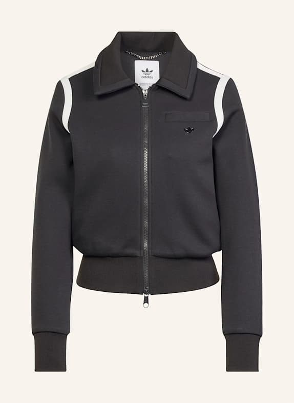adidas Originals Sweatjacke SCHWARZ/ WEISS